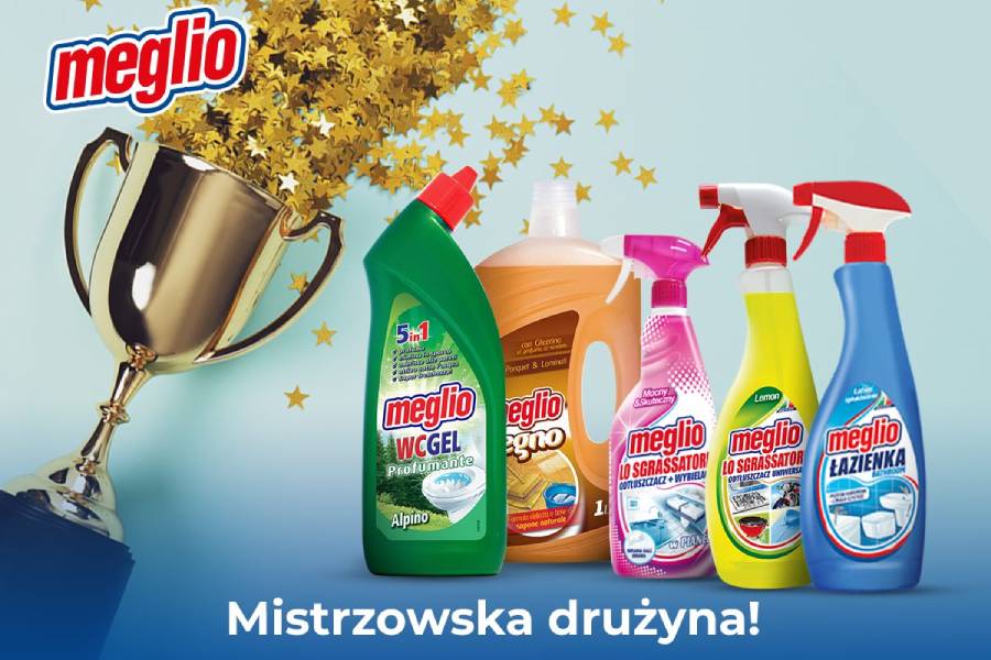 distribútor domácich chemikálií produktov Meglio v Poľsku 01